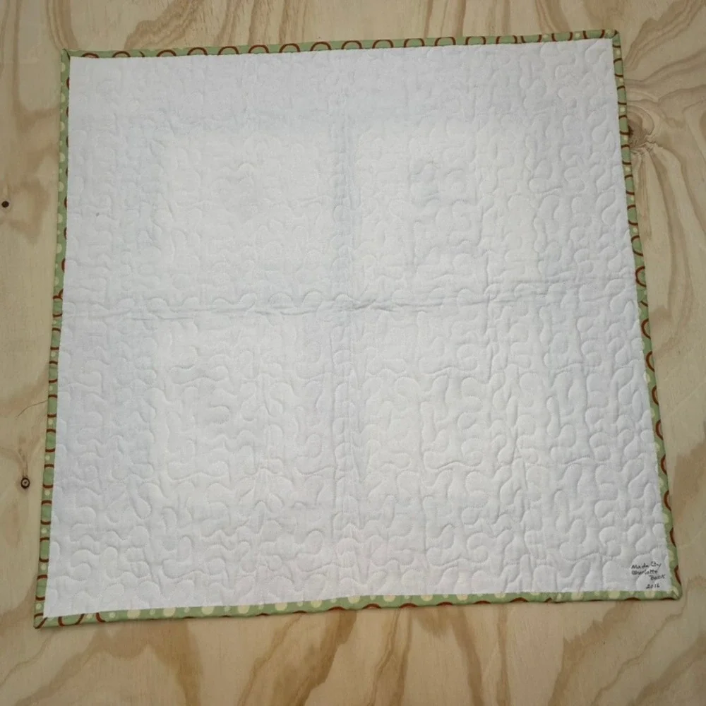 Handmade Sewing Room Quilted Wall Hanging Embroidery Charlotte Buck 2016 29x27